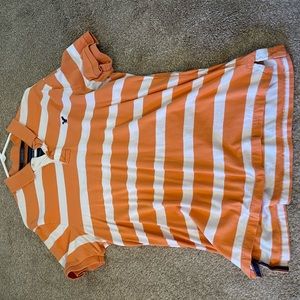 Vintage American Eagle striped polo
